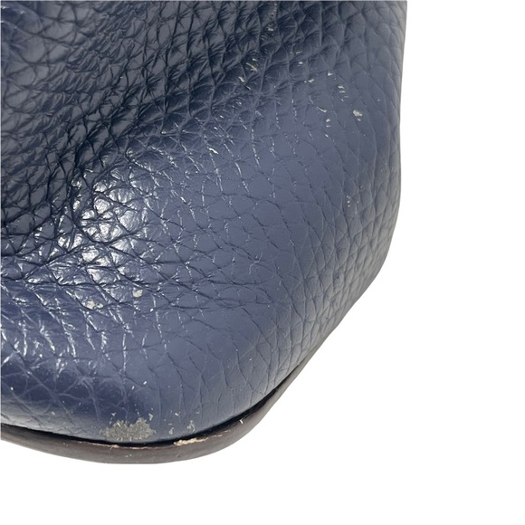 Dooney & Bourke Pebble Grain Leather Midnight Blue Lexington Purse - Picture 11 of 14